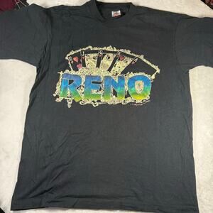 vintage fruit of the loom Reno Nevada graphic Tshirt
